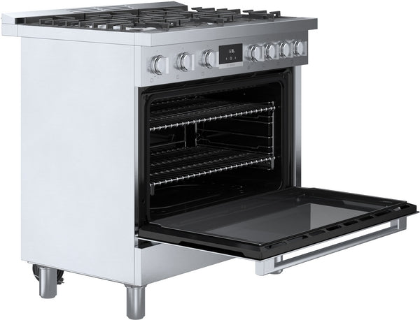 800 Series, Gas Freestanding Range, 36'', Stainless Steel