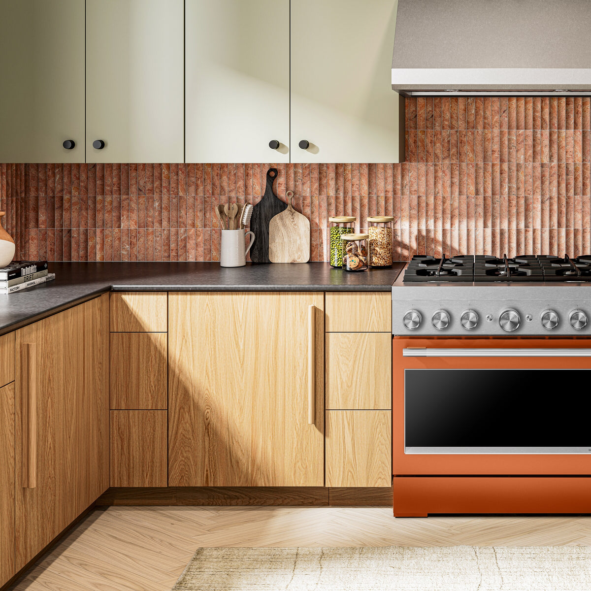 36-Inch 6 Burner Commercial-Style Dual Fuel Range with No Preheat Air Fry Mode