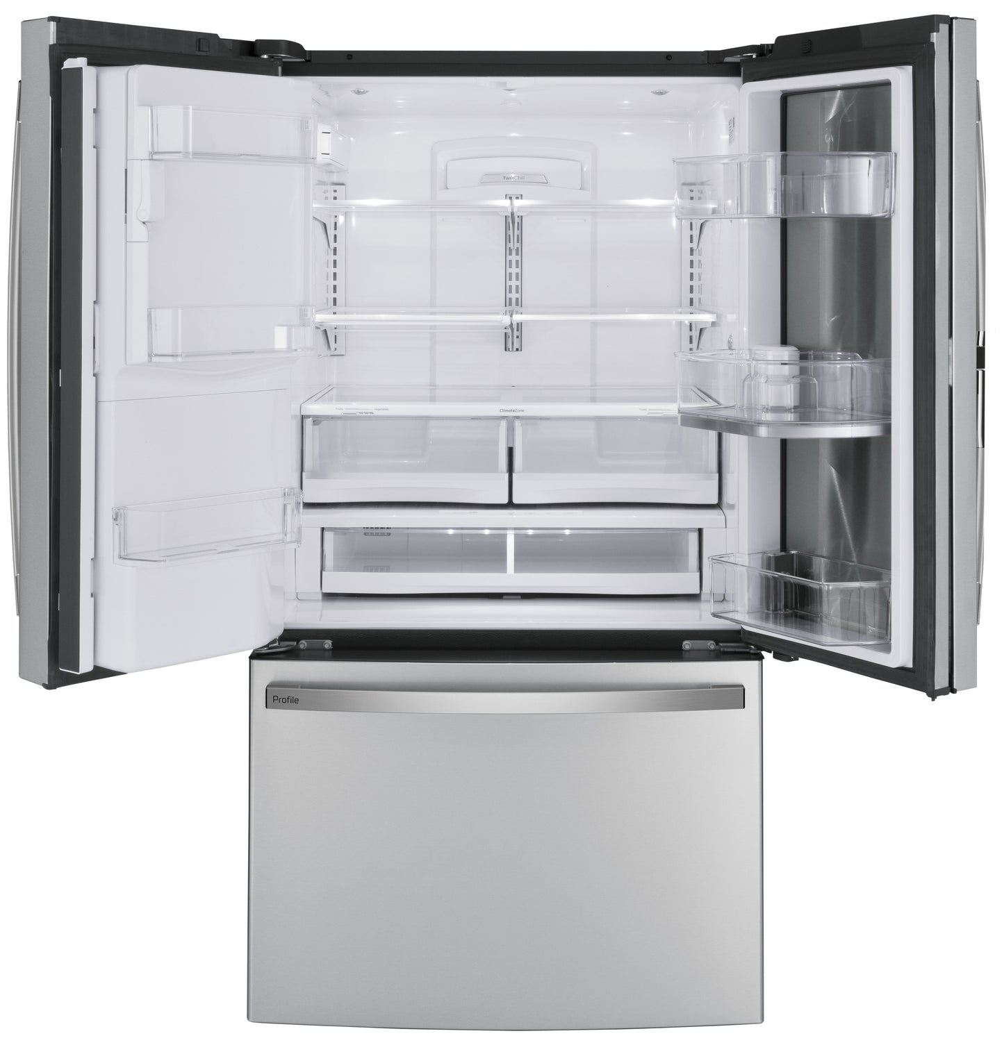 GE Profile™ Series 27.7 Cu. Ft. French-Door Refrigerator with Door In Door and Hands-Free AutoFill