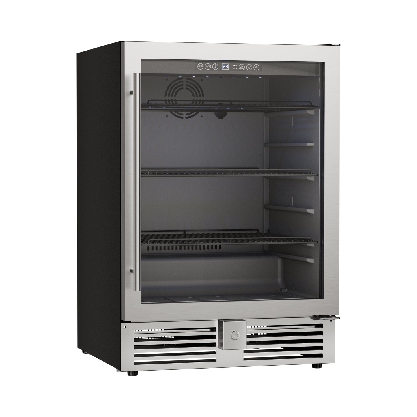 24" Avanti Beverage Center, 130 Can Capacity - Stainless Steel