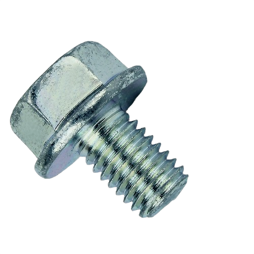M8 x 12 metal hex head screw with integrated washer for John Deere parts and hardware in home improvement collections
