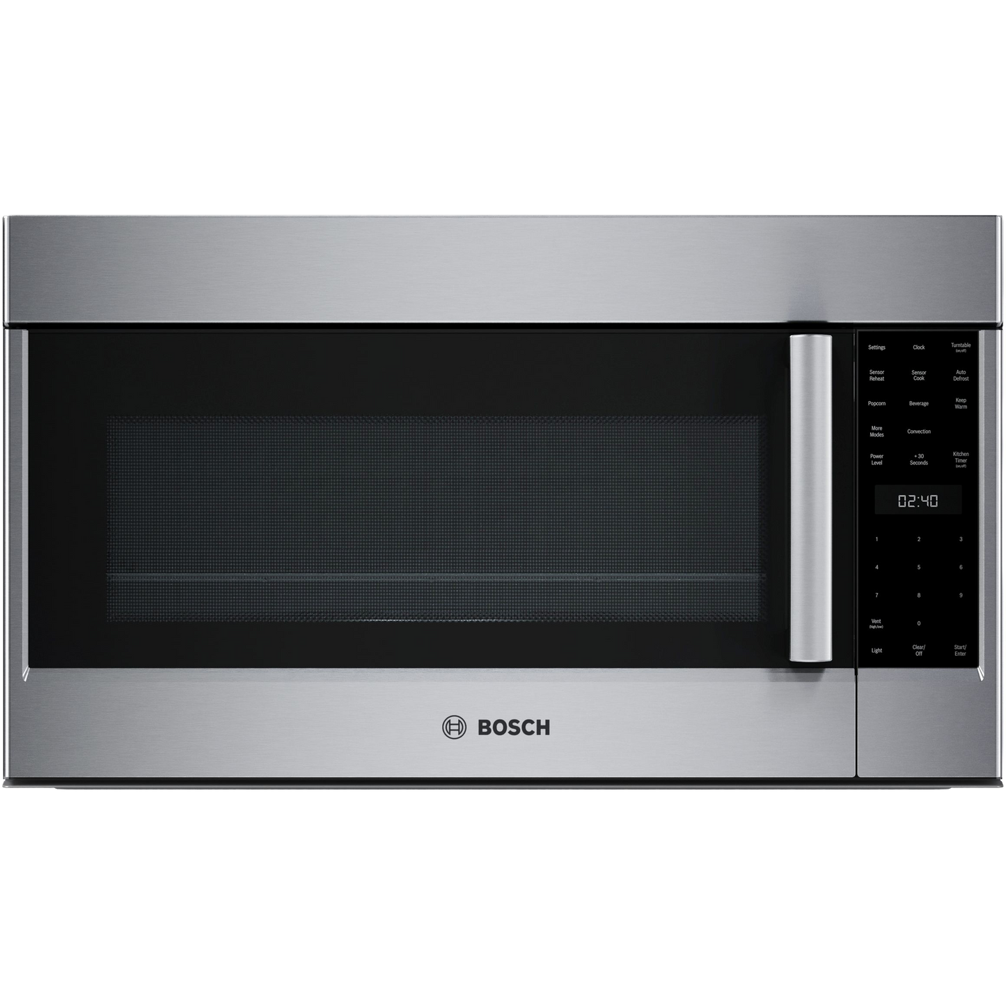 Benchmark™, Over-The-Range Microwave, 30'', Left SideOpening Door, Stainless Steel