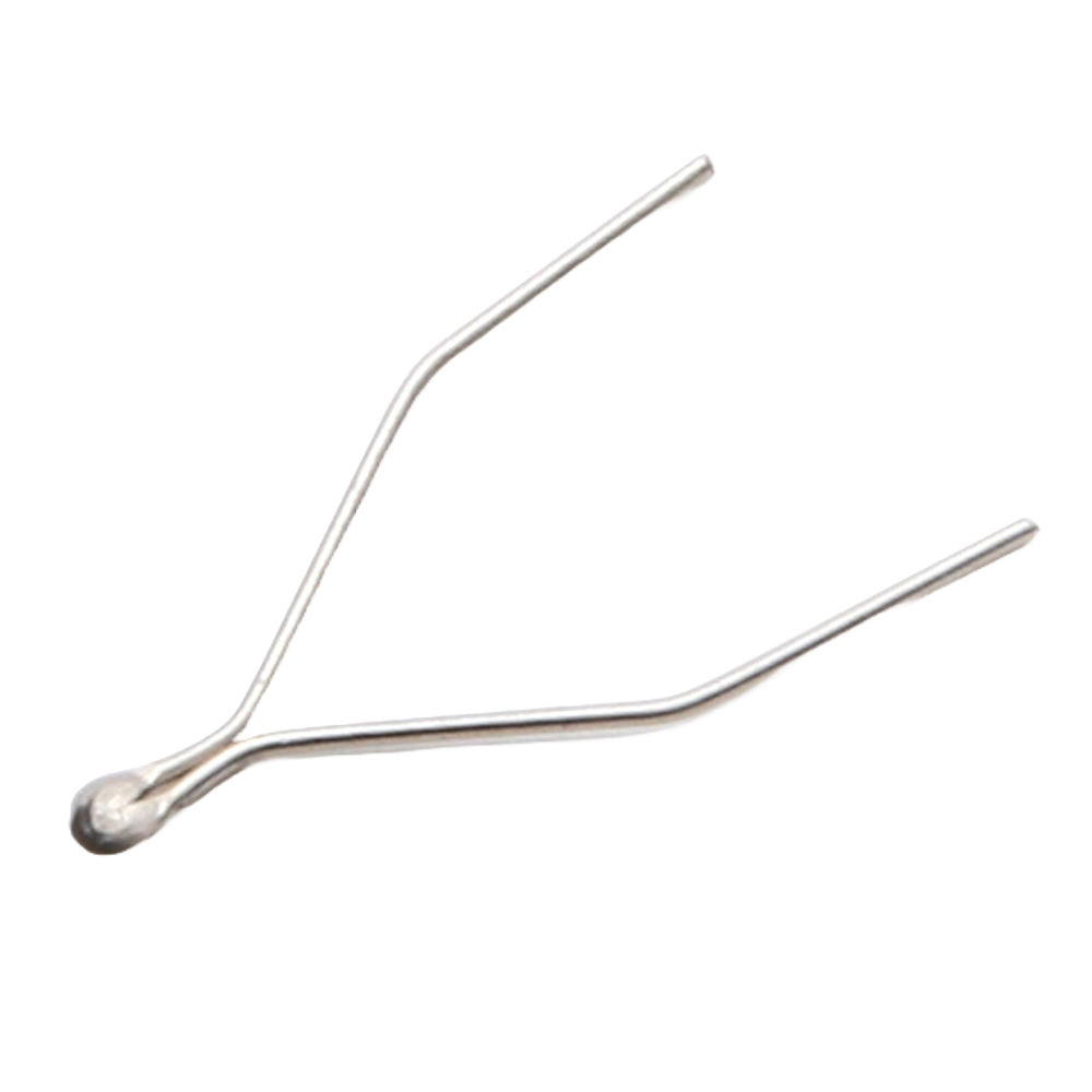 Nickel chromium pyrology spoon point tool for detailed shading in woodworking tools and home improvement collections