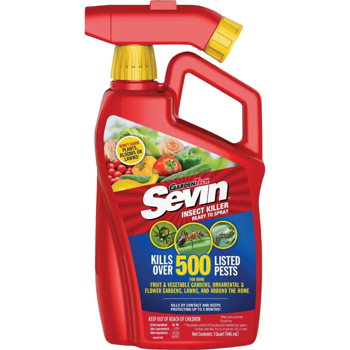 Red hose end spray insect killer bottle for garden pest control in insect and pest control collection under $50