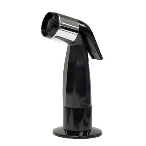Black side spray with thumb trigger and chrome accent for faucet repair and plumbing parts under $50 collections
