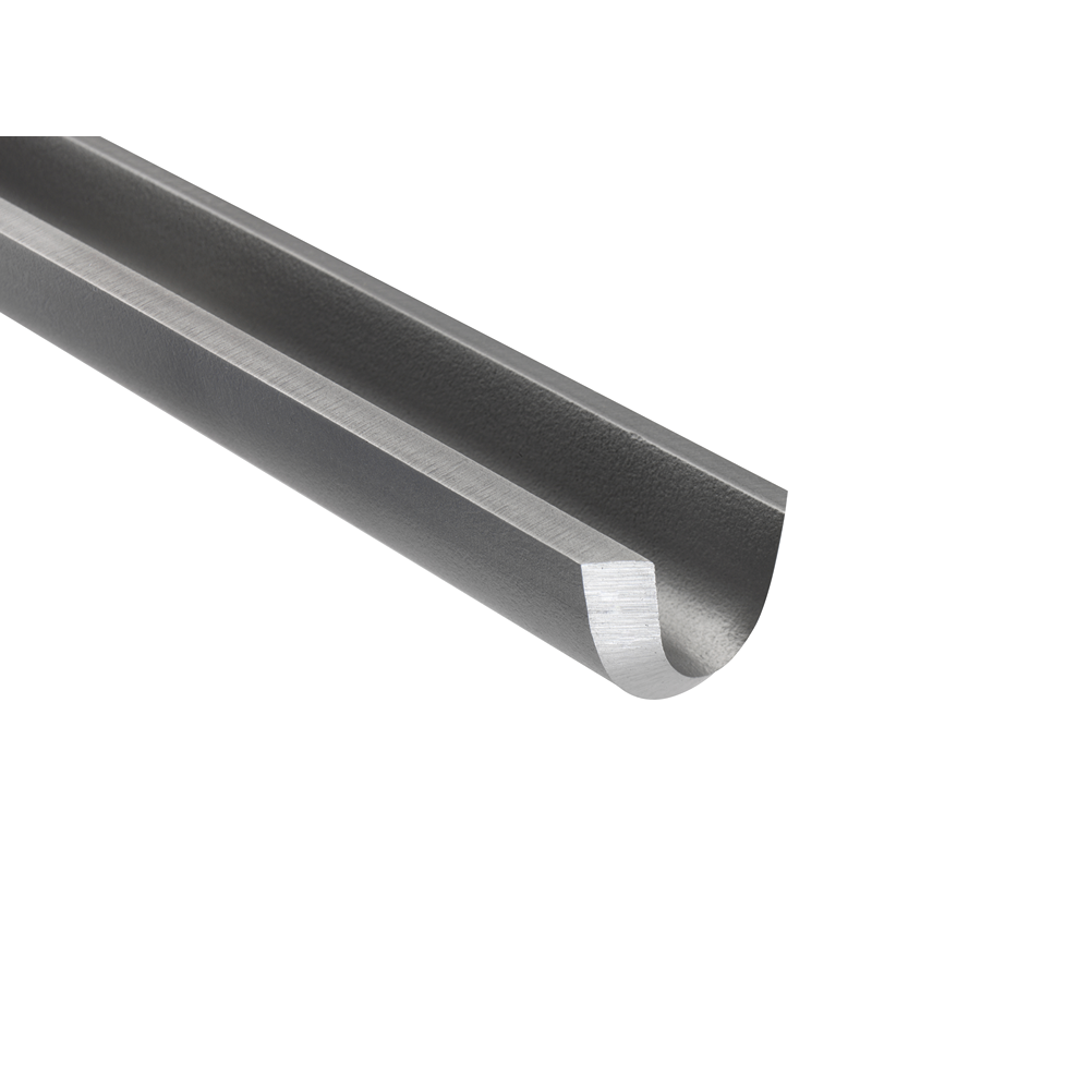 High-speed steel roughing gouge with ergonomic handle designed for efficient woodworking under $100 tool collection