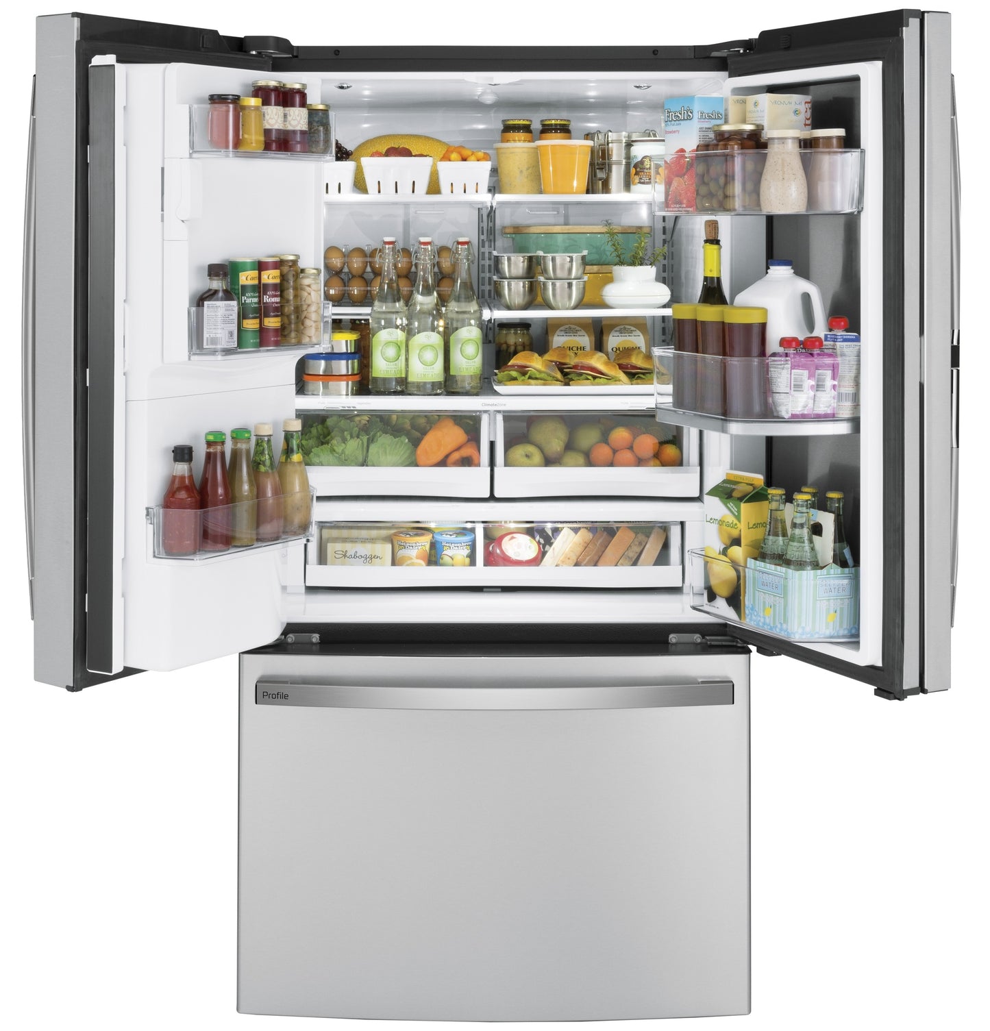 GE Profile™ Series 27.7 Cu. Ft. French-Door Refrigerator with Door In Door and Hands-Free AutoFill