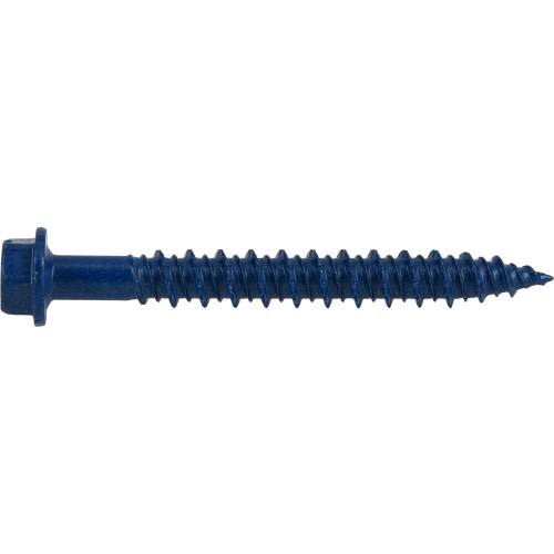 Blue hex washer-head blade bolt screw for secure fastening in hardware, fasteners, and home improvement tools collections under $100