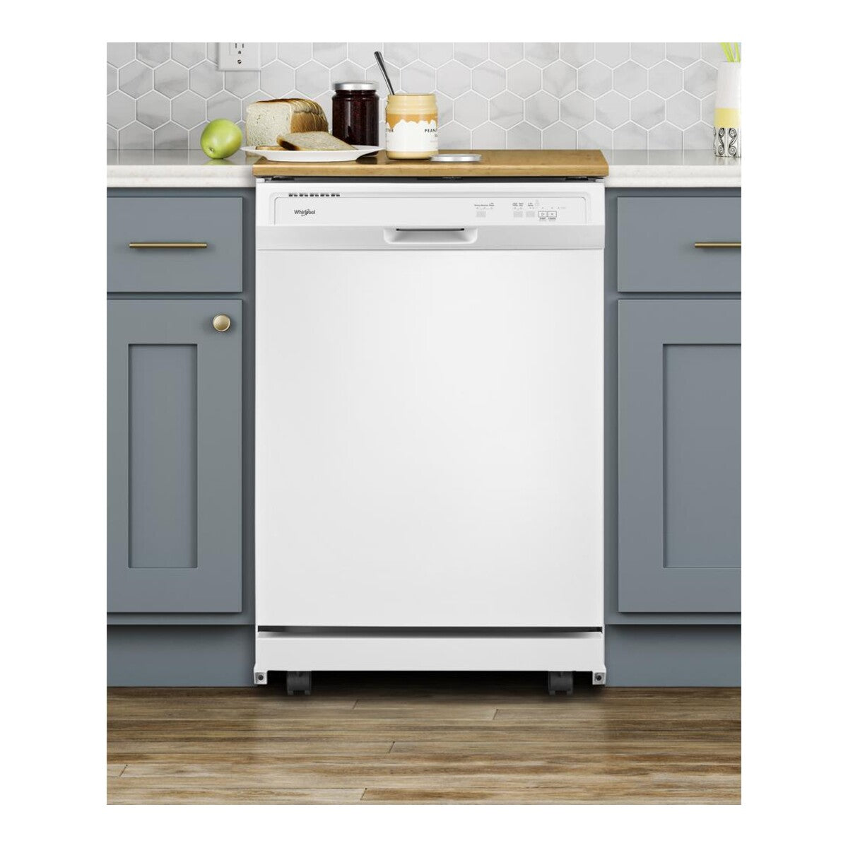 Heavy-Duty Dishwasher with 1-Hour Wash Cycle