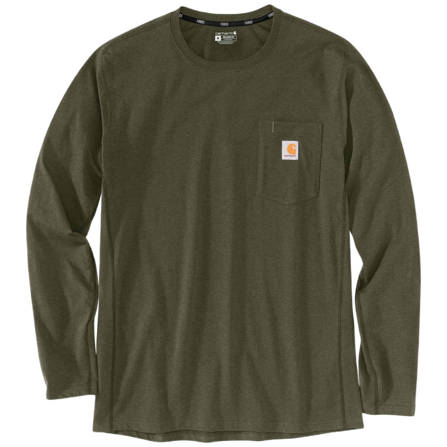 Carhartt Men's Force Relaxed Fit Long-Sleeve Pocket T-Shirt