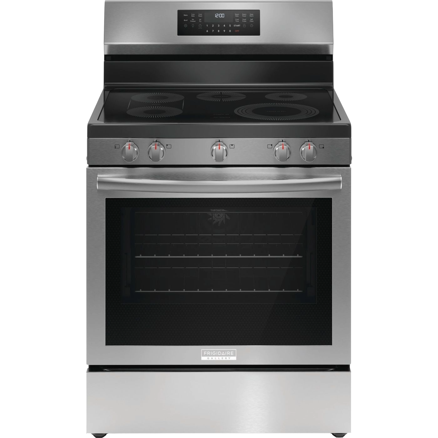 30" Rear Control Electric Range with Total Convection