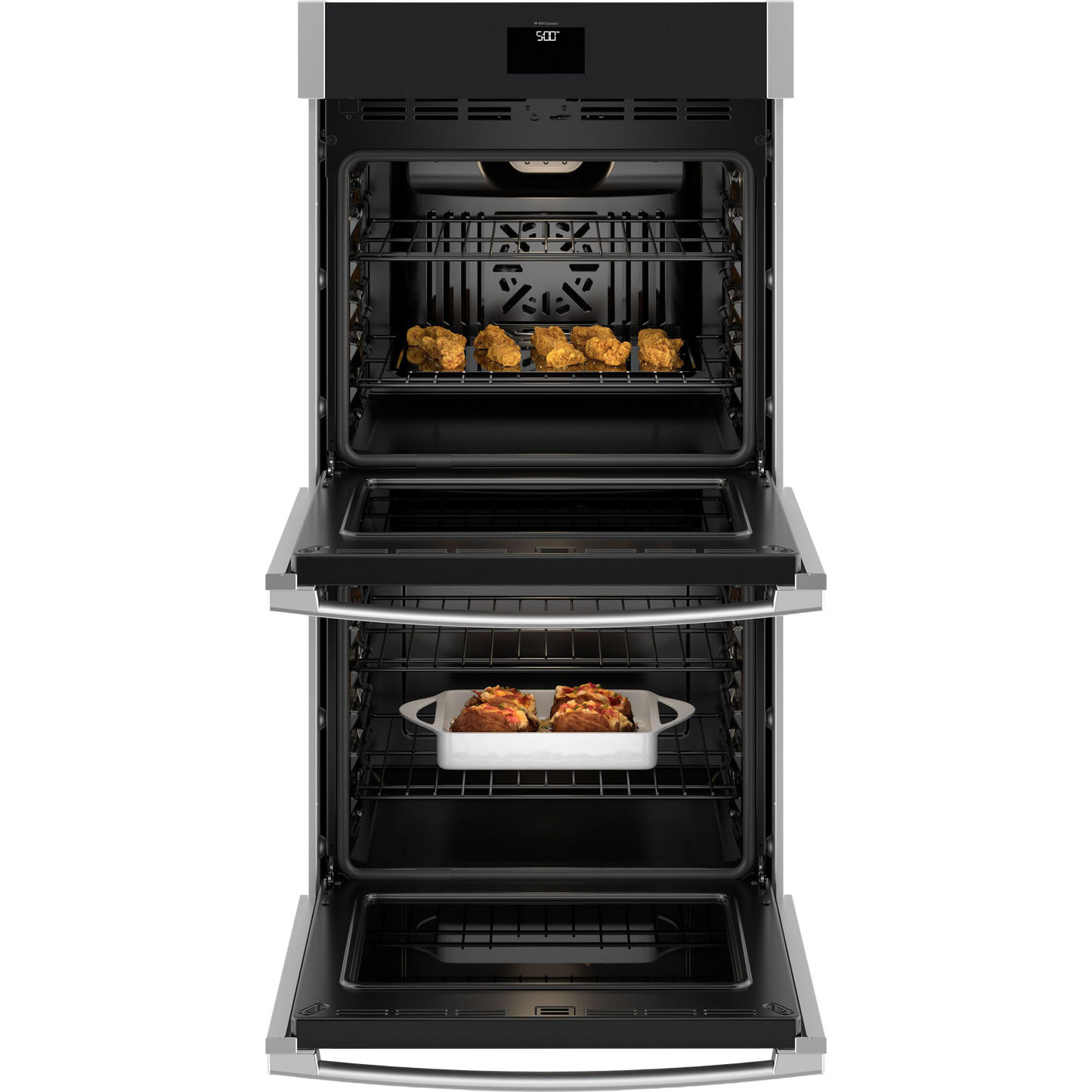 GE® 27" Smart Built-In Convection Double Wall Oven with No Preheat Air Fry