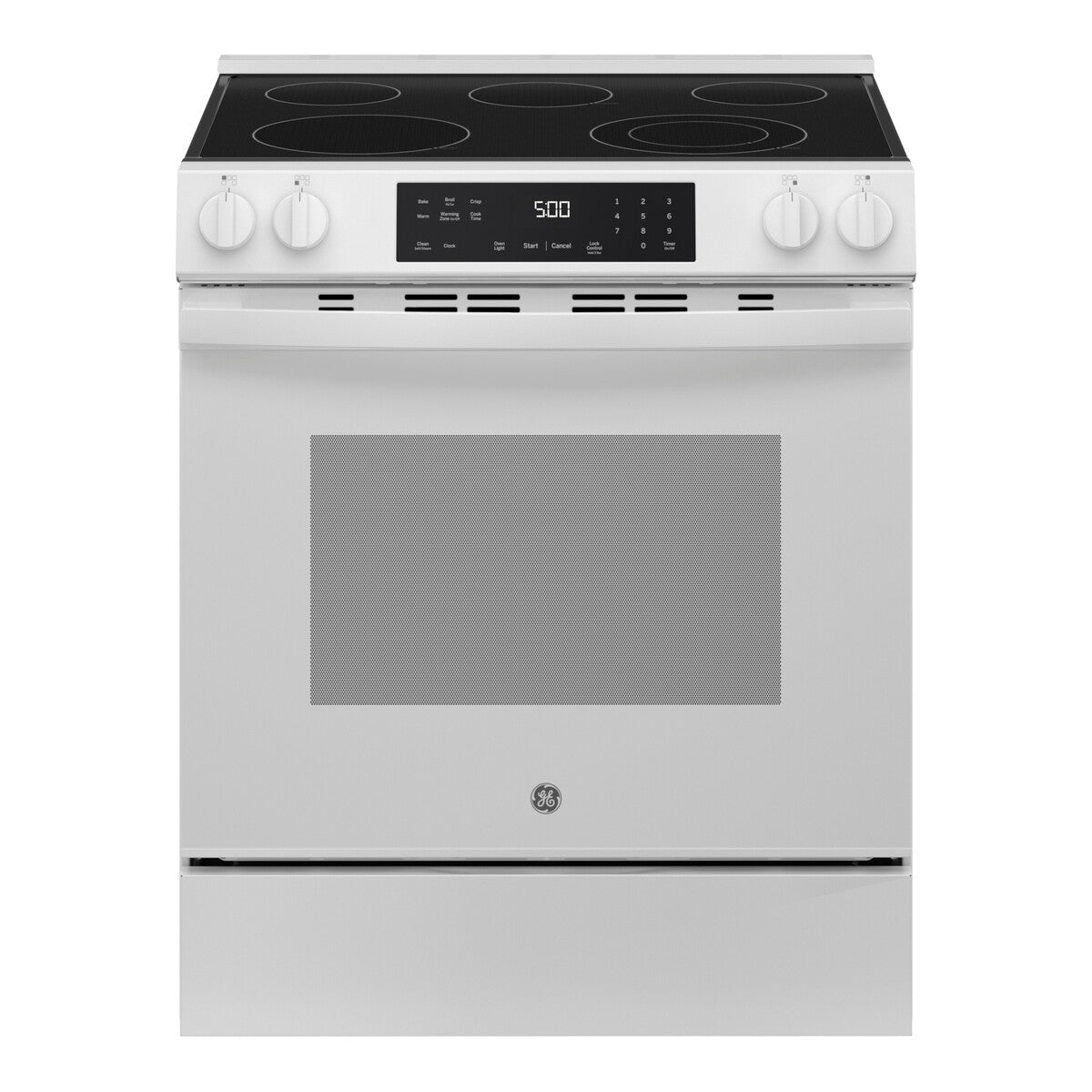 GE® ENERGY STAR® 30" Slide-In Electric Range with Crisp Mode