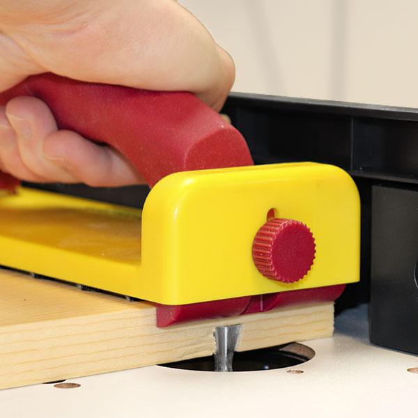 Milescraft GrabberPLUS™ Multi-Purpose Push Block w/Locking Heels for Ripping or Routing