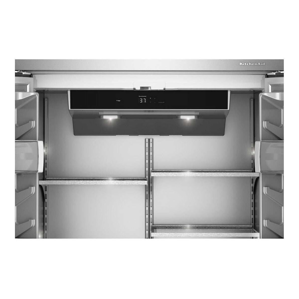 20.8 Cu. Ft. 36-Inch Built-In French Door with Signature Platinum Interior in Black Ore