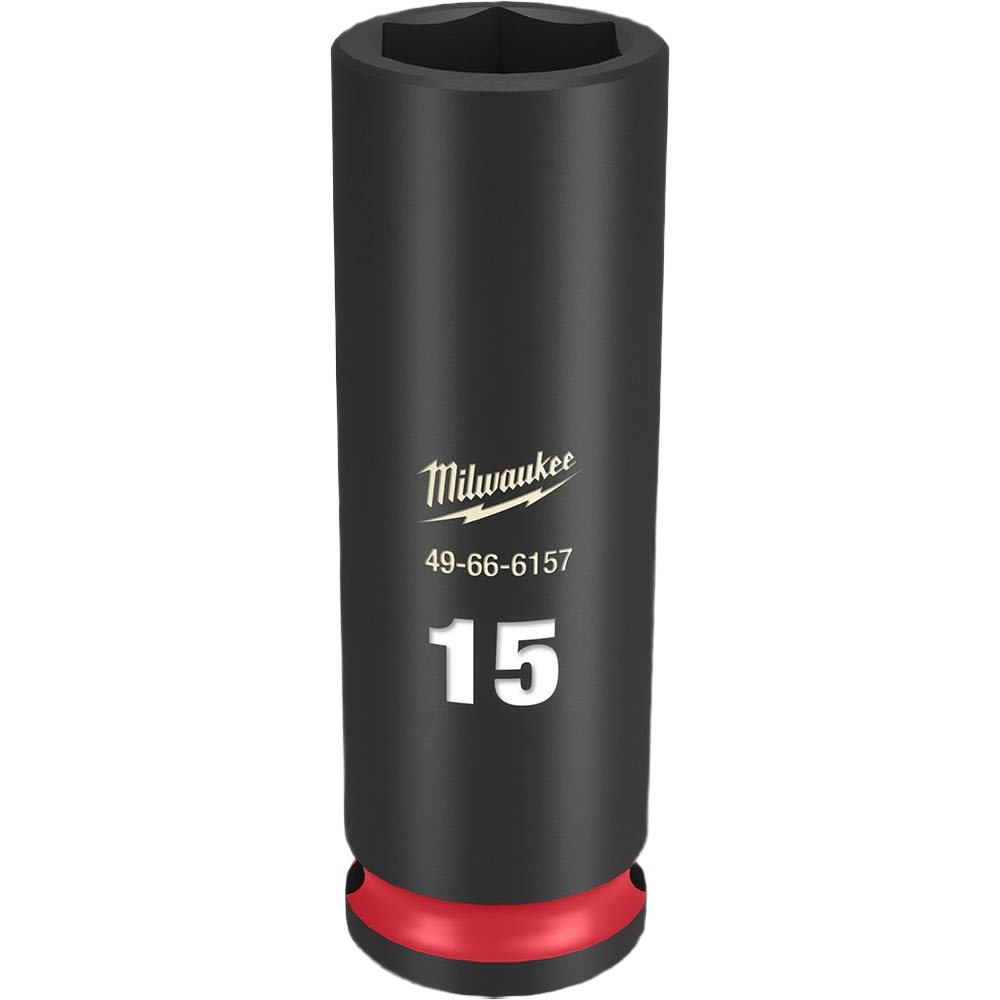 15-mm deep impact socket with 6-point design for hand tools and home improvement under $50 collections