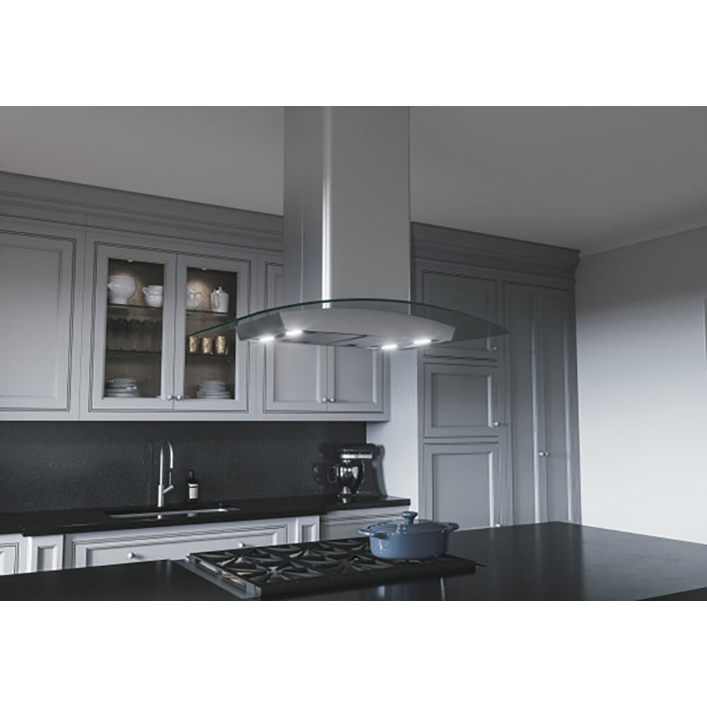 Milano Connect Island Hood 42" LED AC