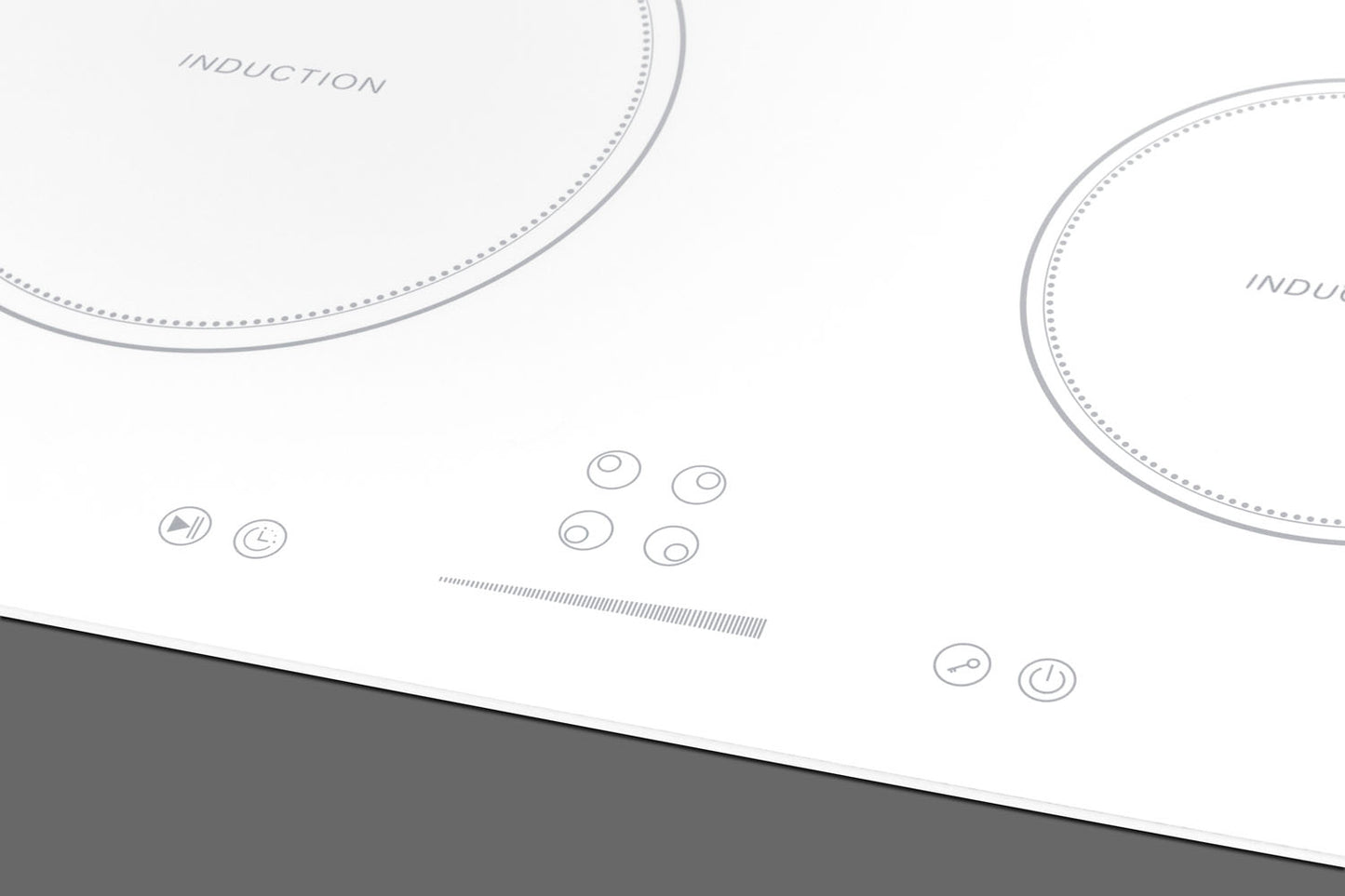24" Wide 208-240V 4-Zone Induction Cooktop