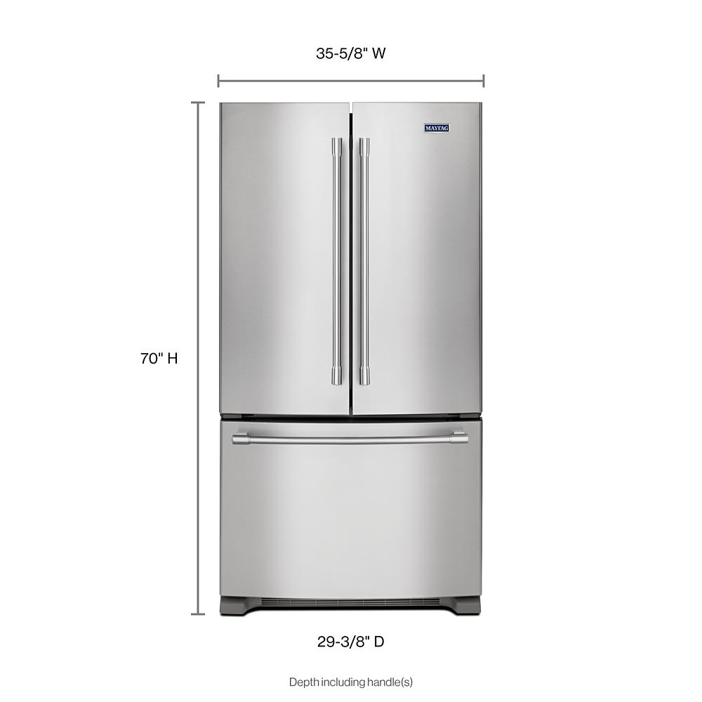 36- Inch Wide Counter Depth French Door Refrigerator - 20 Cu. Ft.