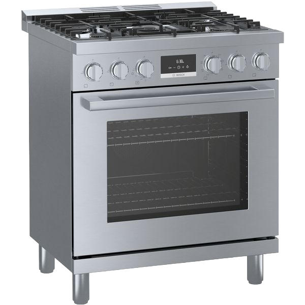 800 Series, Dual Fuel Freestanding Range, 30'', Stainless Steel