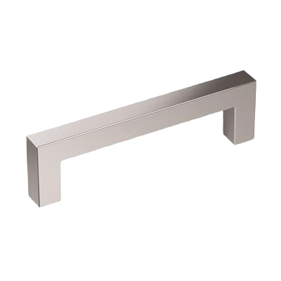 Polished chrome cabinet pull with modern square design for hardware and furniture accessories under $50 collections