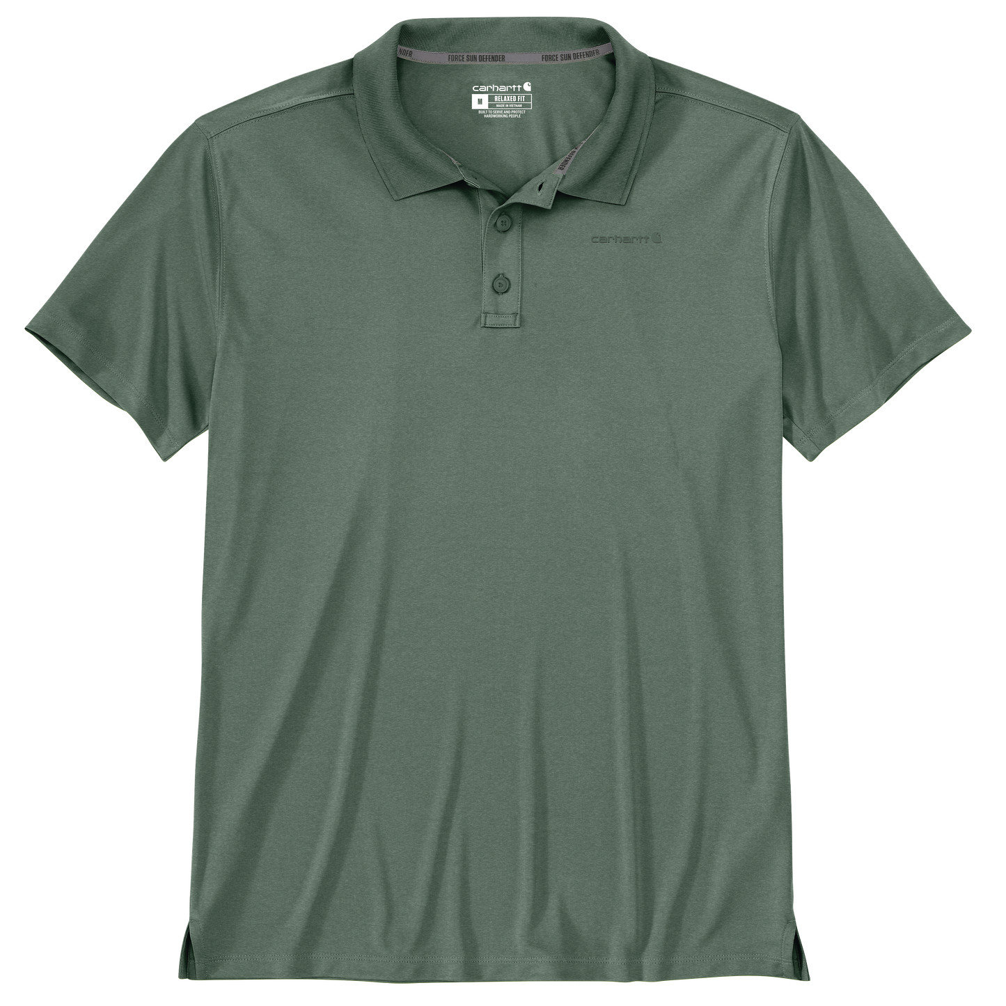 Carhartt Men's Force Sun Defender Relaxed Fit Lightweight Short-Sleeve Polo