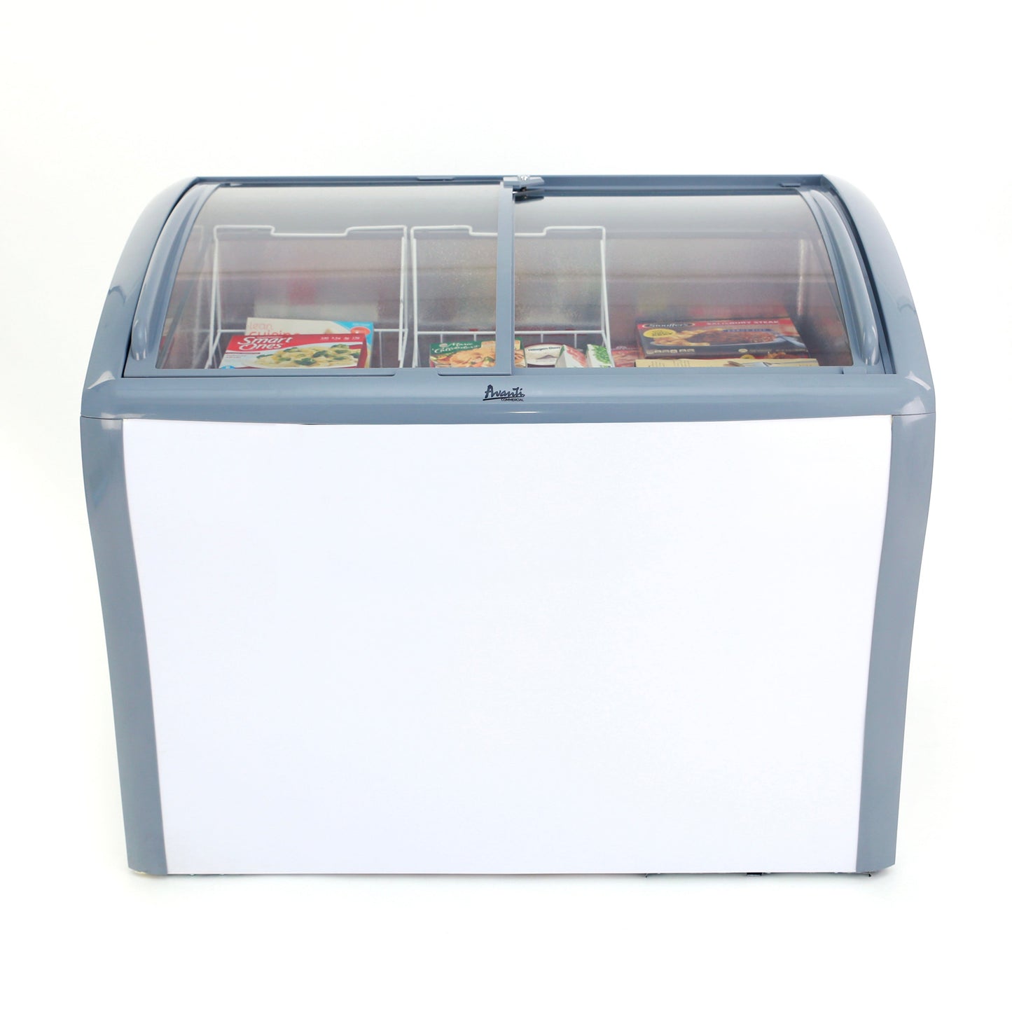 Avanti 9.5 cu. ft. Commercial Glass Top Freezer or Refrigerator - White