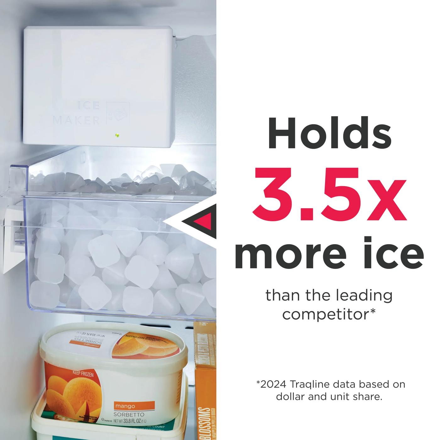 26 Cu. Ft. 36" Standard Depth Side by Side Refrigerator