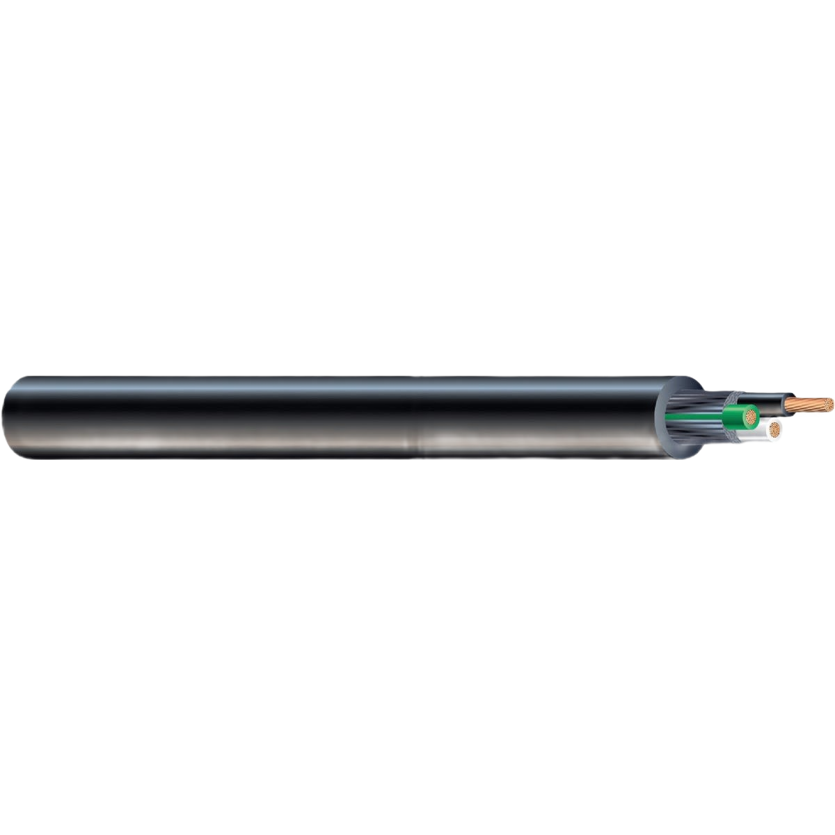 Durable black rubber portable hard service cord with copper wiring for electrical and home improvement use collections