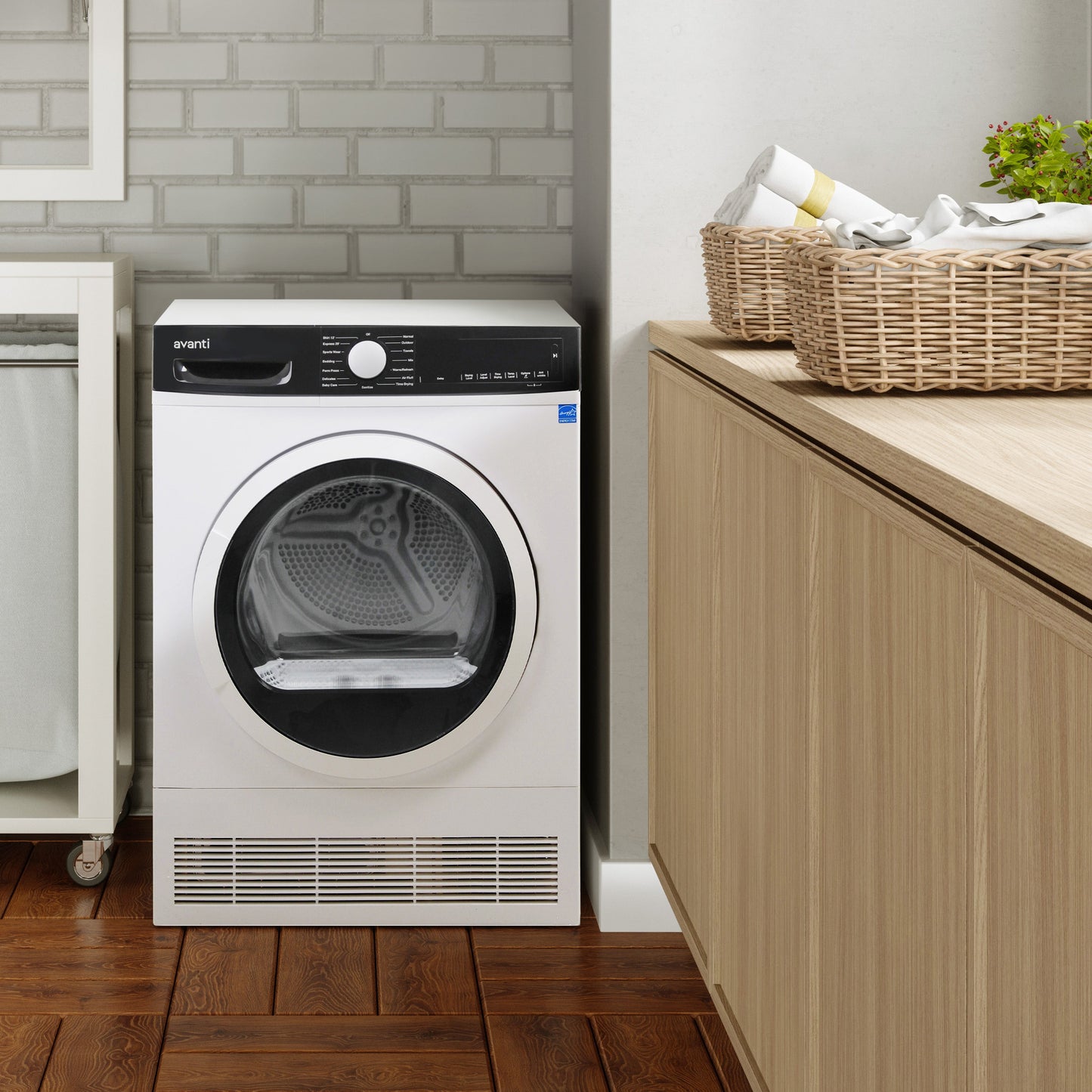 Avanti Front Load Clothes Dryer - White