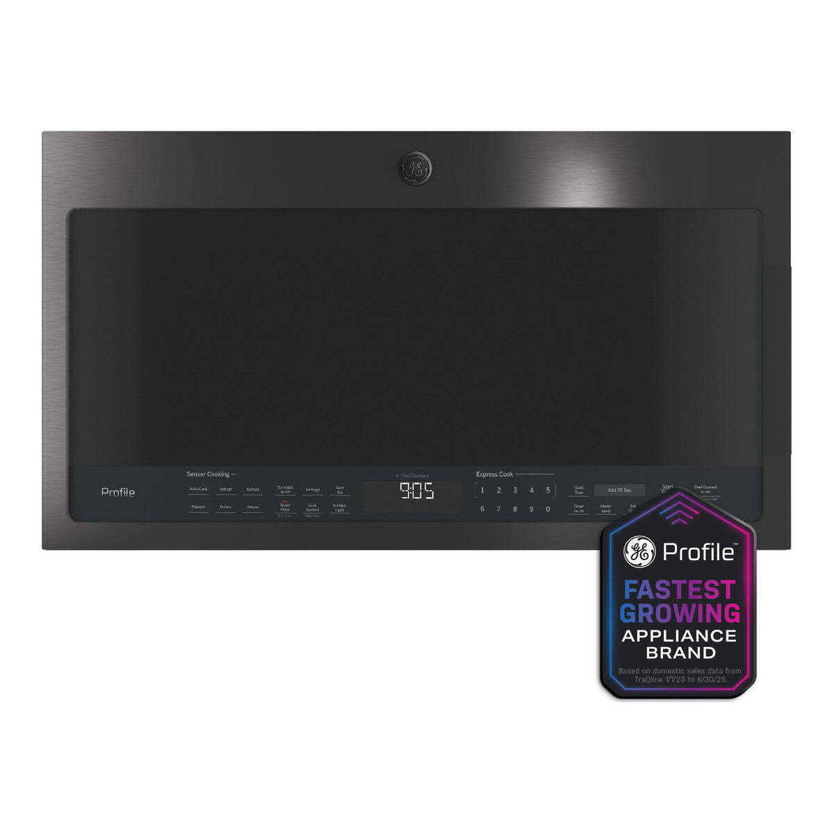 GE Profile™ 2.1 Cu. Ft. Over-the-Range Sensor Microwave Oven