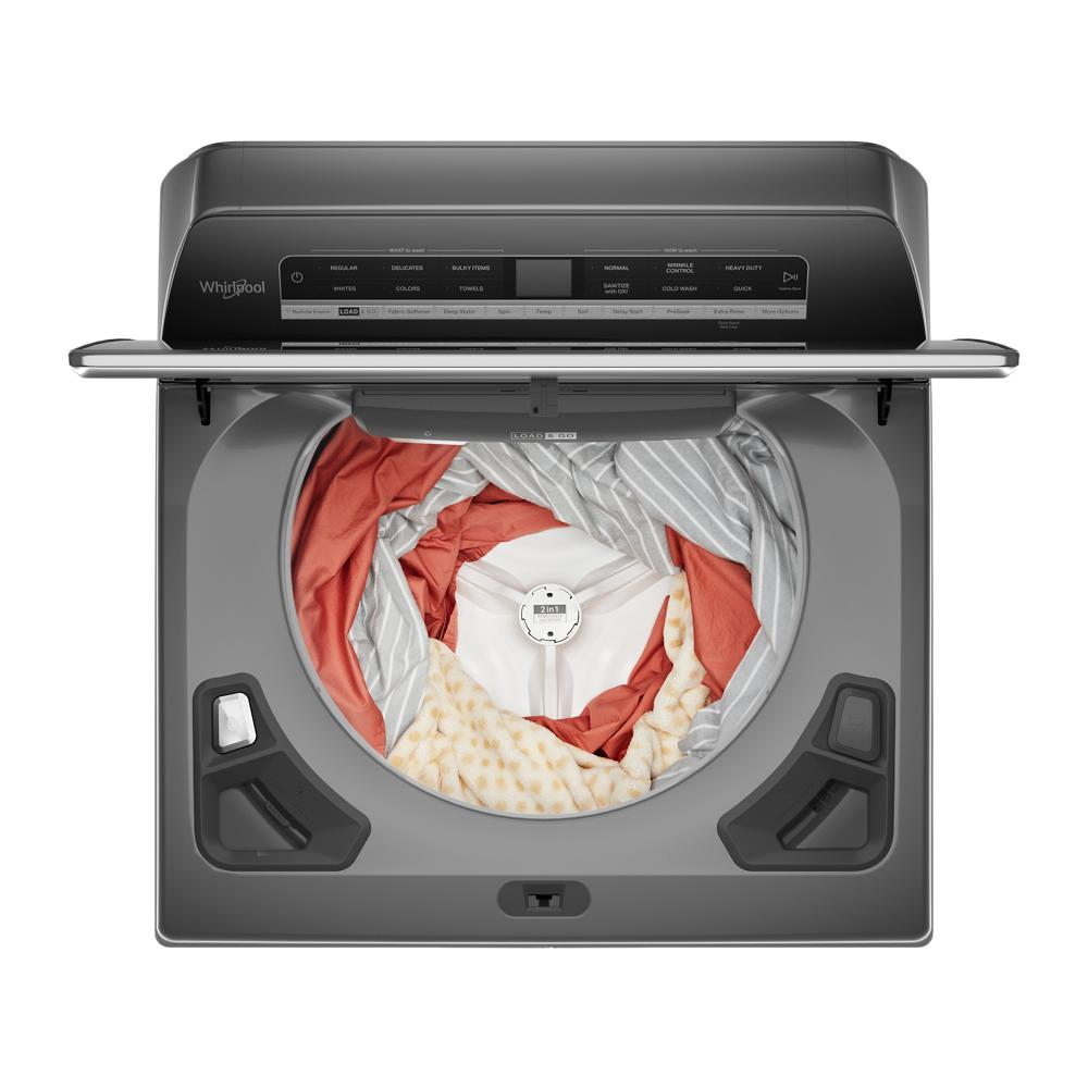 5.2 - 5.3 cu. ft. Top Load Washer with 2 in 1 Removable Agitator
