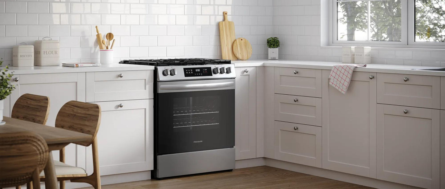 30" Front Control Gas Range