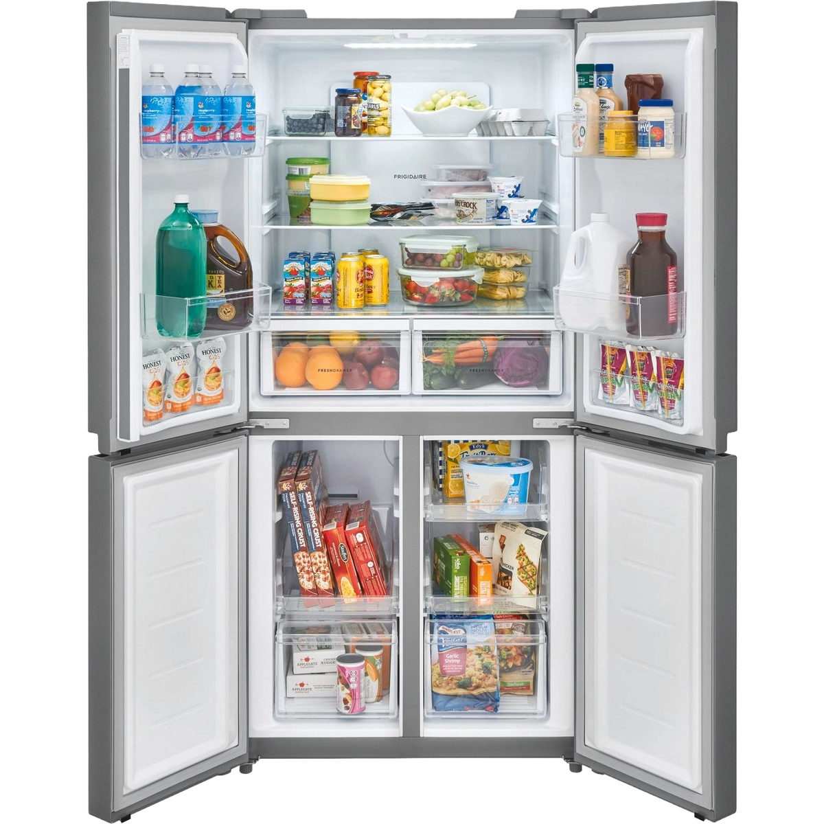 17 Cu. Ft. Counter-Depth 4-Door Refrigerator