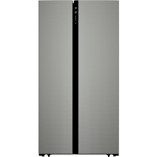 Avanti 15.6 cu. ft. Side-by-Side Apartment Size Refrigerator - Stainless Steel