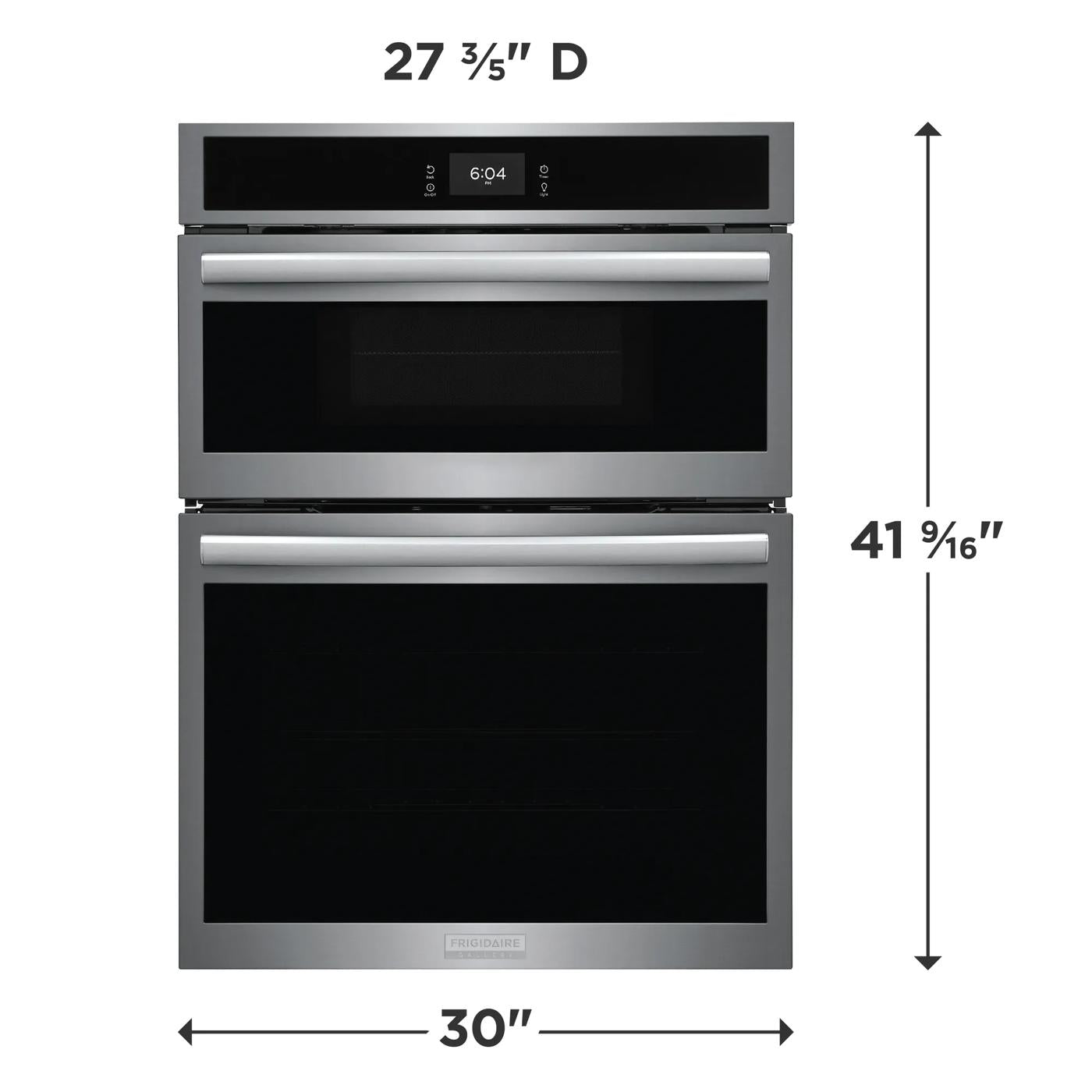 30" Electric Wall Oven and Microwave Combination with Stone-Baked Pizza