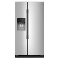 20.8 Cu. Ft. Counter-Depth Side-by-Side Refrigerator with Exterior Ice and Water Dispenser in PrintShield® Finish