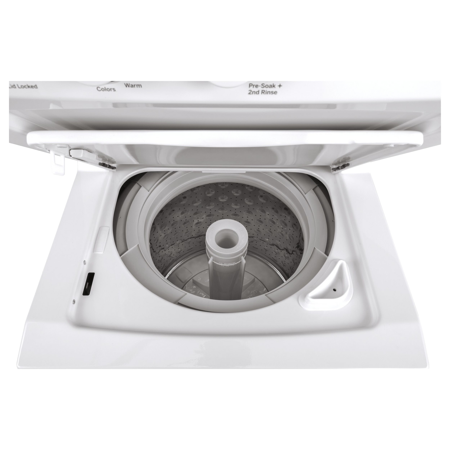 GE Unitized Spacemaker® 2.3 cu. ft. Capacity Washer with Stainless Steel Basket and 4.4 cu. ft. Capacity Electric Dryer