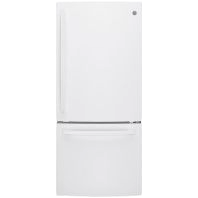 GE® ENERGY STAR® 21.0 Cu. Ft. Bottom-Freezer Refrigerator