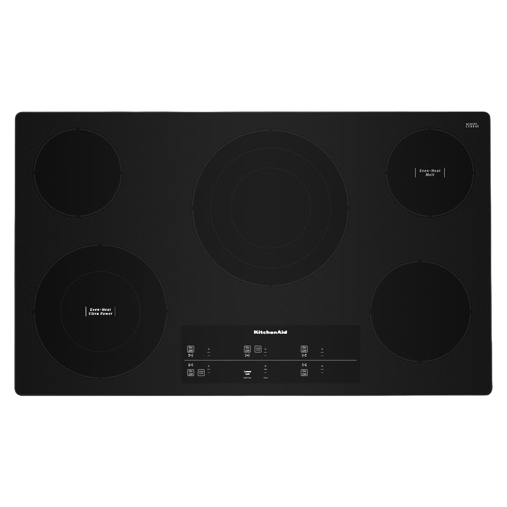 36" Electric Cooktop with 5 Elements and Touch-Activated Controls