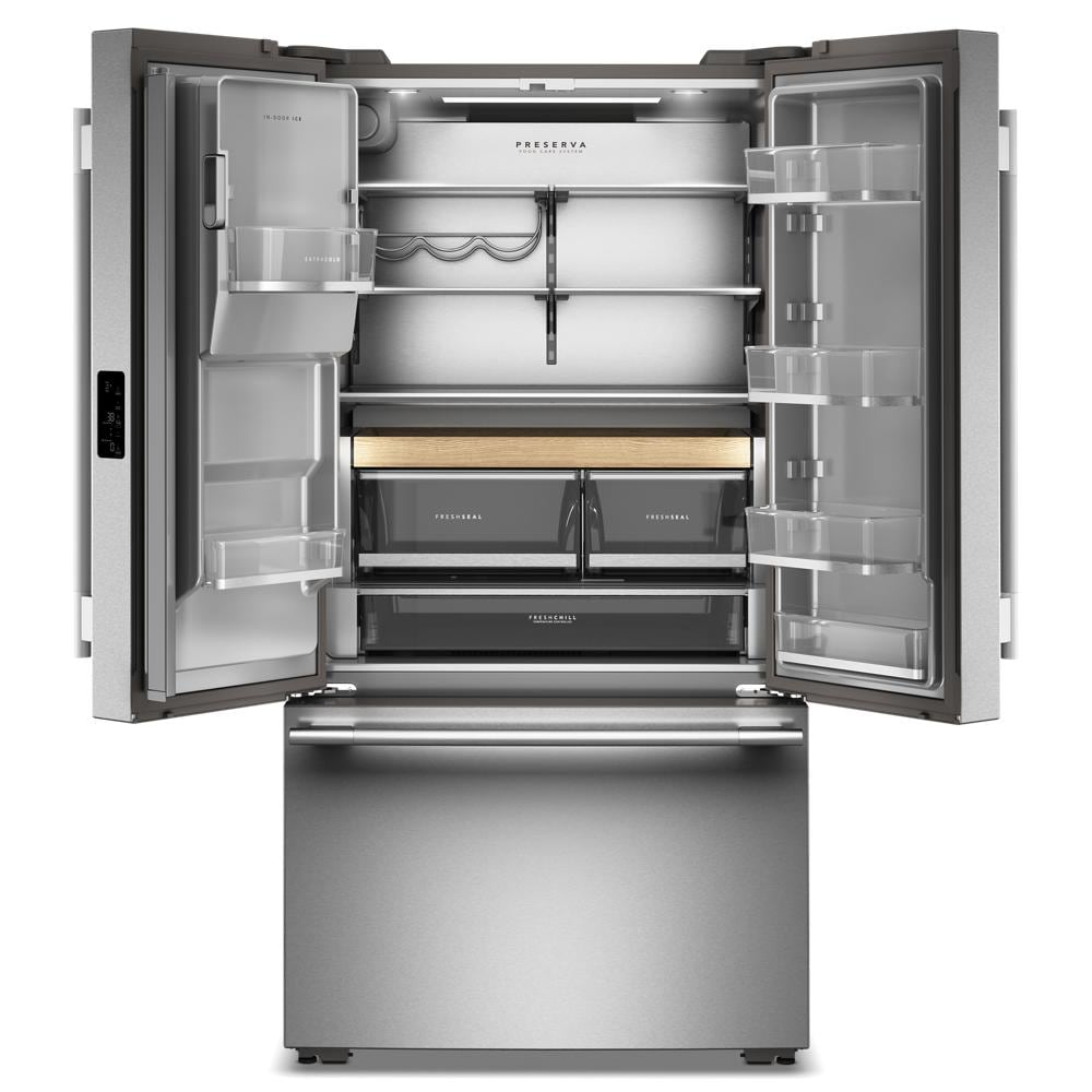 Counter-Depth French Door Refrigerator with Intelligent Auto Fill