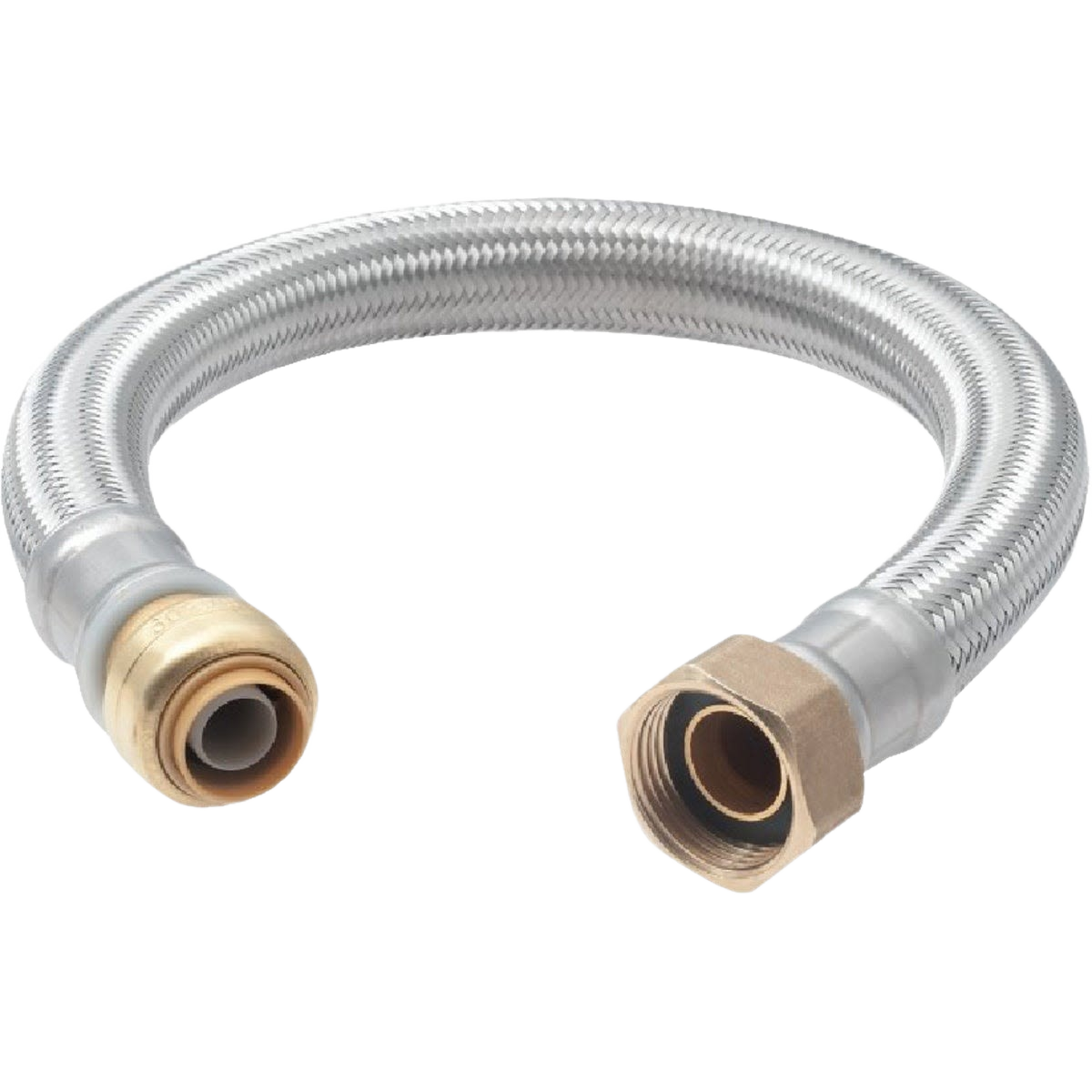 Flexible stainless steel water heater connector with brass fittings for plumbing and pipes & fittings under $50 collections