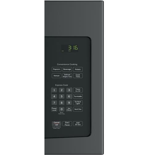 GE® 1.6 Cu. Ft. Over-the-Range Microwave Oven with Recirculating Venting