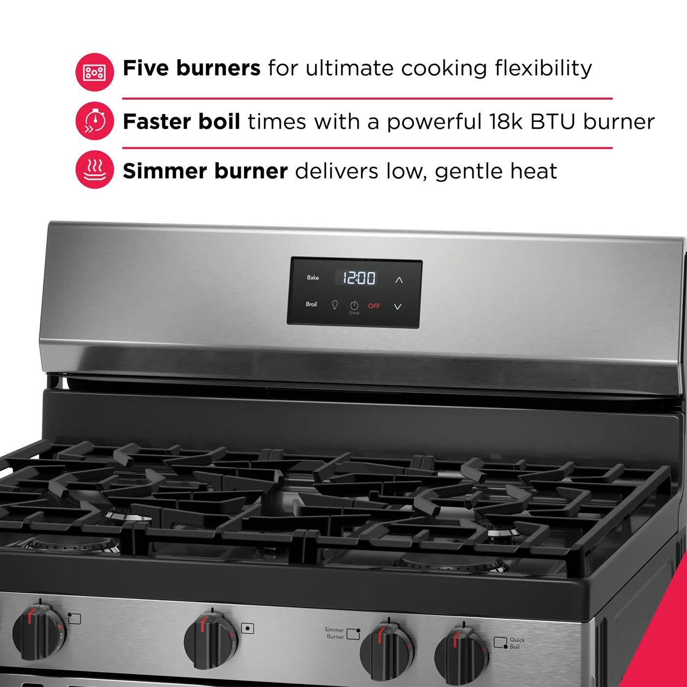 30" Gas Range