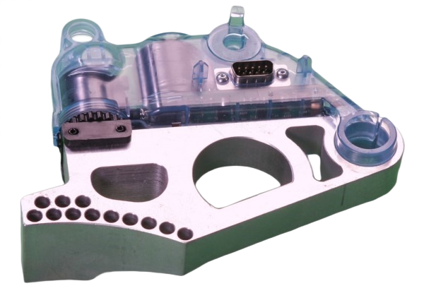 Transparent and metal brake cartridge component designed for 8-inch dado sets in saw accessories and power tool accessories collections