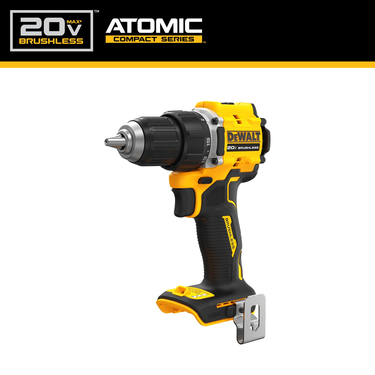 DEWALT ATOMIC™ 20V MAX* Brushless Cordless 1/2" Drill/Driver (Tool Only)