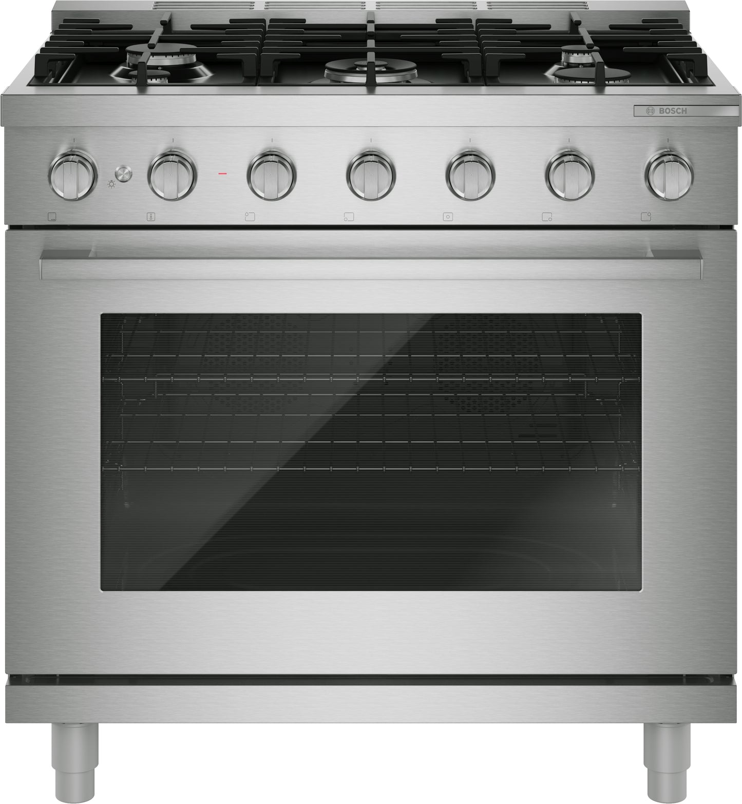 500 Series, Gas Freestanding Range, 36'', Stainless Steel