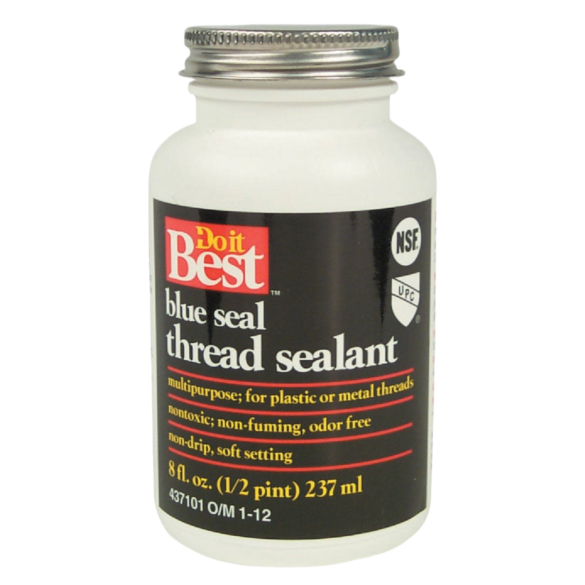 8 oz. bottle of multipurpose blue seal thread sealant for plumbing and home improvement tasks under $50