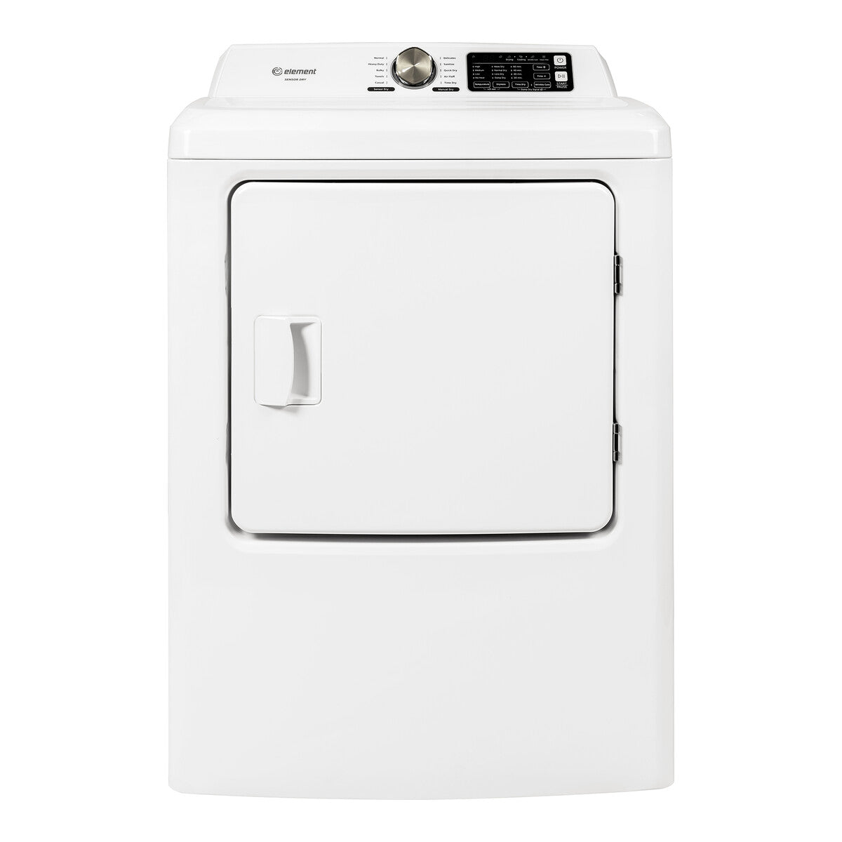 Element Electronics 7.0 cu. ft. Front Load Gas Dryer - White (ETD7027GCW)