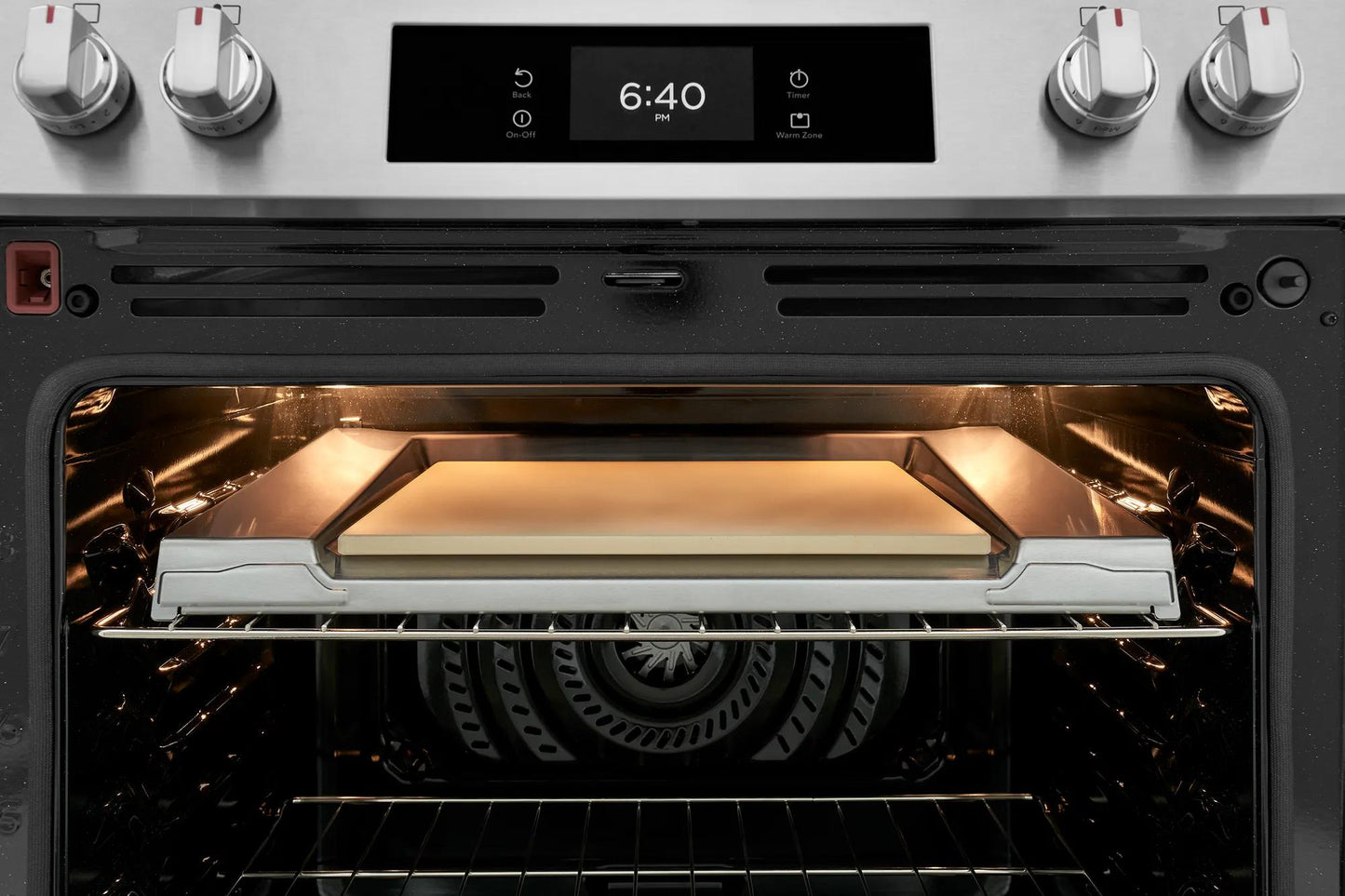 30" Electric Range with Stone-Baked Pizza
